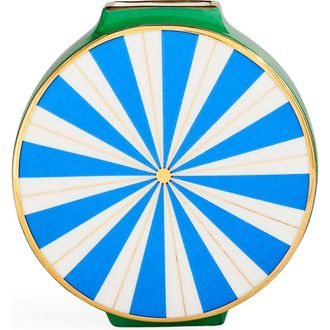 Jonathan Adler Portofino Circle Vase in Blue /Green /Gold at Nordstrom