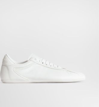 Dolce & Gabbana Ballet Sneakers In Calfskin - Woman Sneakers White 35.5