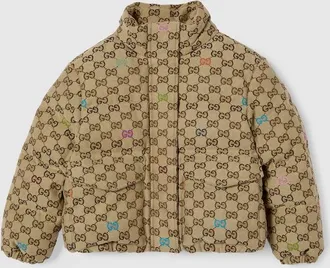 Gucci Kids - Padded GG Canvas Jacket, Beige, Ready-to-wear