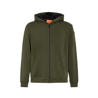 Suns Zip-throughs, male, Green, Size: XL Hooded Zip-Through Sweatshirt