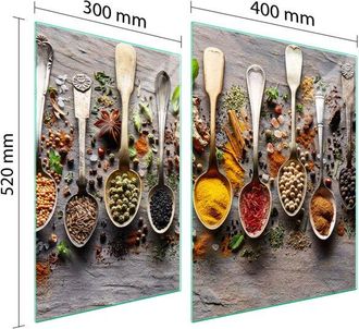 OEM Placa Protectora De Vidrio Para Estufa 70x52 Especias