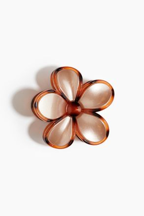 H&M Haarklammer in Bl&uuml;tenform - White