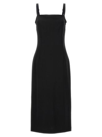 Dolce & Gabbana Black Milan Stitch Dress