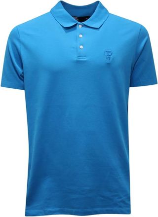 Karl Lagerfeld Polo Shirt - Heren - Polos - Blauw - S - Tops