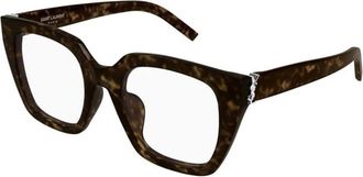 Saint Laurent M143 OPT 002 Optical Frame - Dames - Brillen - Bruin - 51 MM - Accessoires