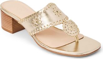 Jack Rogers Jacks City Slide Sandal in Platinum at Nordstrom, Size 9.5