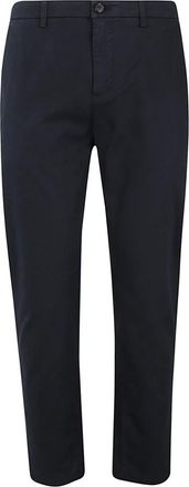 Department Five Slimme Crop Chino Broek - Heren - Slim Fit Broeken - Blauw - W34 - Katoen - Broeken