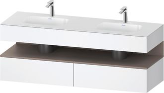 Duravit Duravit Collection One Lavabo &Agrave; Encastrer Avec Meuble Sous-vasque