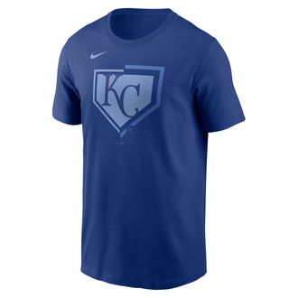 Nike Kansas City Royals Icon Nike Mens MLB T-Shirt in Blue | N1994EWROY-1E5