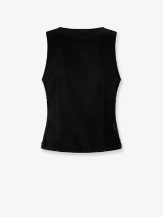 Pinko Cotton Gardener Vest - Black