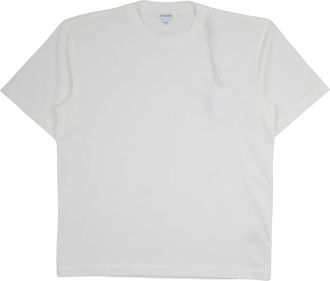 Bottega Veneta Lichtgewicht Katoenen Jersey T-shirt - Heren - T-shirts - Wit - XL - Katoen - Tops