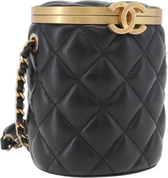Chanel Pre-owned Vintage Bucket Bag - Pre-owned - Mujer - Negro - ONE SIZE