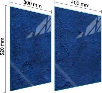 OEM Placa Protectora De Vidrio Para Estufa 70x52 Pizarra