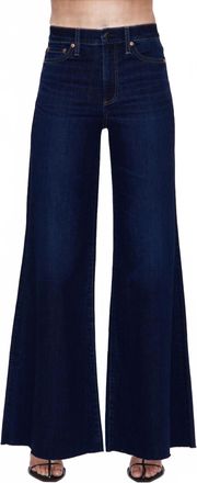 Pistola Denim Izzy Mid Rise Wide Leg Jeans In Tristesse