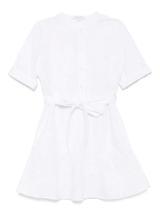 Maison Kitsuné short sleeves dress - White