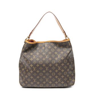 Louis Vuitton Pre-owned Womens Delightful MM Shoulder Bag - Brown - One Size
