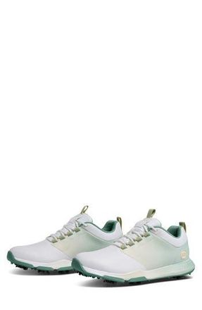 Travis Mathew The Ringer 2.0 Golf Sneaker in White/Green at Nordstrom Rack, Size 10.5