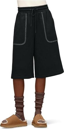 UGG Classic Bermuda Short Womens Shorts Black : MD, Cotton/Polyester