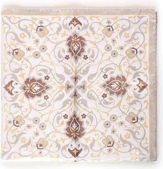 Eleventy Silk Print Scarf