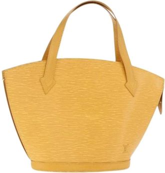 Louis Vuitton Pre-owned Handbags, female, Yellow, Size: ONE SIZE Pre-owned Vintage Handbag