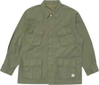 Edwin Jungle Shirt Japan - Heren - Zomerjassen - Groen - M - Jassen
