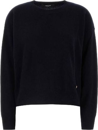 Versace Medusa 95 Cashmere-Blend Boxy Sweater