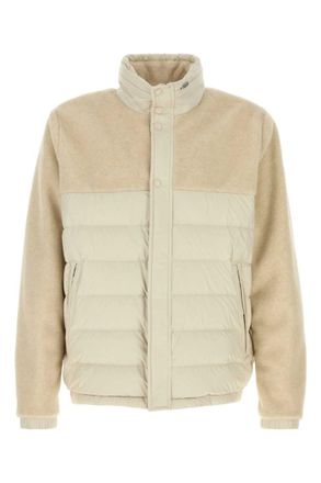 Moncler Beige Color Block Jacket