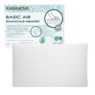 KASANOVA Cuscino guanciale memory forato Basic Air