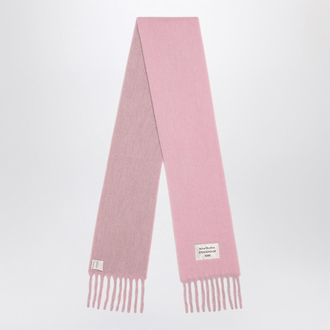 Acne Studios Pink/Lilac Scarf In Wool And Alpaca Blend