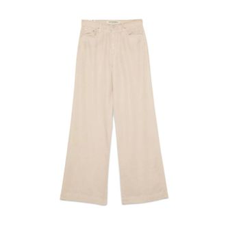 Roy Rogers Wide Trousers, female, Gray, Size: W26 Marta Trousers