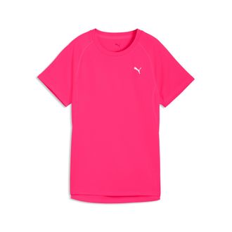 Puma Laufshirt PUMA W RUN VELOCITY TEE (POLY), Damen, Gr. XXL, pure pink, Web, Obermaterial: 100% Polyester, regular fit normal, Rundhals, Shirts Laufshirt