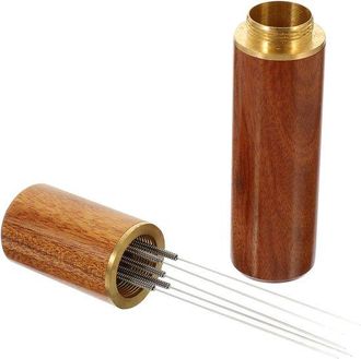 OEM Removedor De Caf&eacute; Expreso - Acero Inoxidable - Mango De Madera