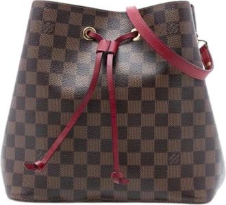 Louis Vuitton Pre-owned Bucket Bags, female, Brown, Size: ONE SIZE Pre-owned Bucket Bag