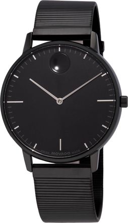 Movado Quartz Black Museum Dial Mens Watch 3640180