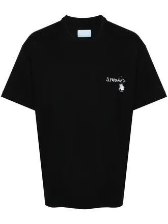3.Paradis x Edgar Plans cotton T-shirt - Black