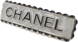 Chanel Pre-owned Accessories, female, Black, Size: ONE SIZE Pre-owned Fabric hair-accessories