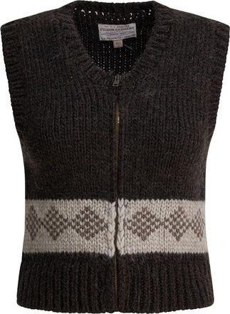 Filson Wool Vest With Zipper