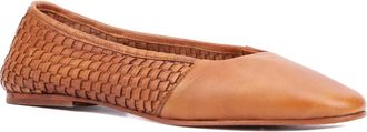 Vintage Foundry Co. Wilma Woven Ballet Flat in Tan at Nordstrom Rack, Size 8.5