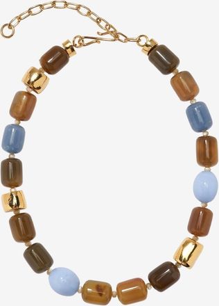 Lizzie Fortunato Halskette aus T&uuml;rkis und Rubin Palomino