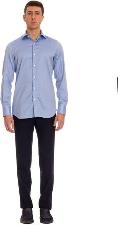 Finamore Traveller Cotton Tailored Shirt