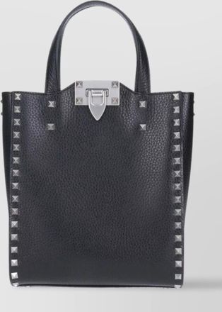 Valentino Garavani tote bag with top handle and studded detailing