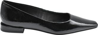 Michael Kors Darrah Ballet Flat - Dames - Ballerinas - Zwart - 40 EU - Leer - Schoenen