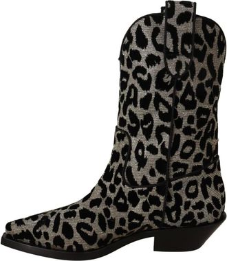 Dolce & Gabbana Dames, Schoenen, Zwart, Maat: 37 EU Leer
