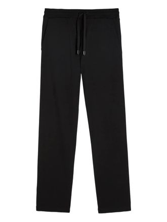 Canali drawstring wool trousers - Black