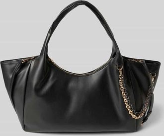 Seidenfelt Manufaktur Handtasche mit Tragehenkeln Modell LAINIO in Black, Größe 1