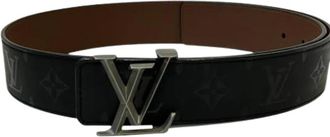 Louis Vuitton Pre-owned Belts, male, Black, Size: ONE SIZE Pre-owned Monogram Standard Belt