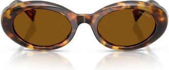 Miu Miu Sunglasses Mub09 S 14 L20 V Honey Brown/Dark Bronze Women