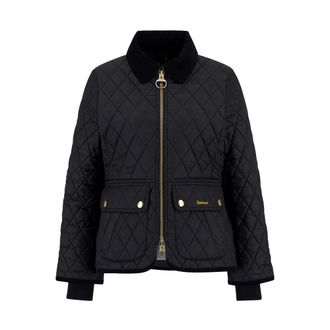 Barbour Giacca Fited Beadnell - - Jackets - Donna - Nero - XS