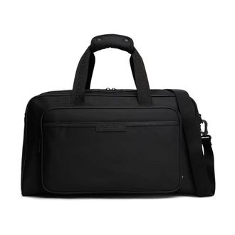 Tommy Hilfiger Repeat Logo Duffel Bag - Heren - Laptoptassen - Zwart - ONE Size - Polyester - Tassen