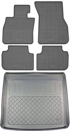 OEM Bmw Serie 2 F44 Coup&eacute; (5 Puertas) A Partir De Marzo De 2020. Juego De Alfombrillas De Goma Para Coche Y Alfombrilla Para Maletero